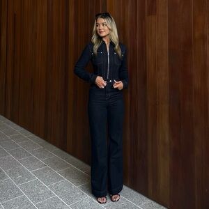 NWT Showpo 2-Piece Denim Jacket & Jean Set